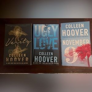 Set of 3 paperback books